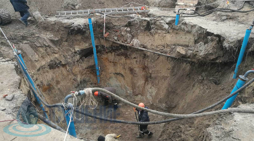 Водопонижение скважинами